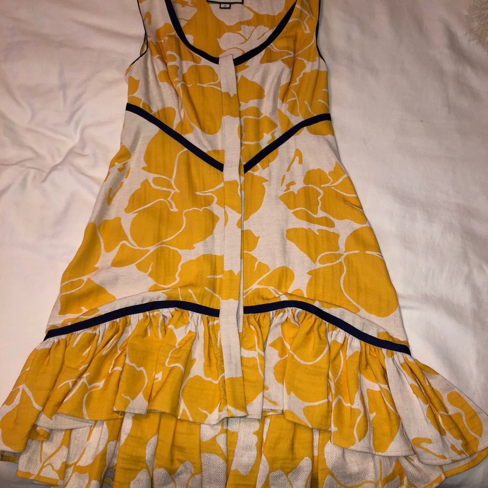 Yellow floral Alexis dress